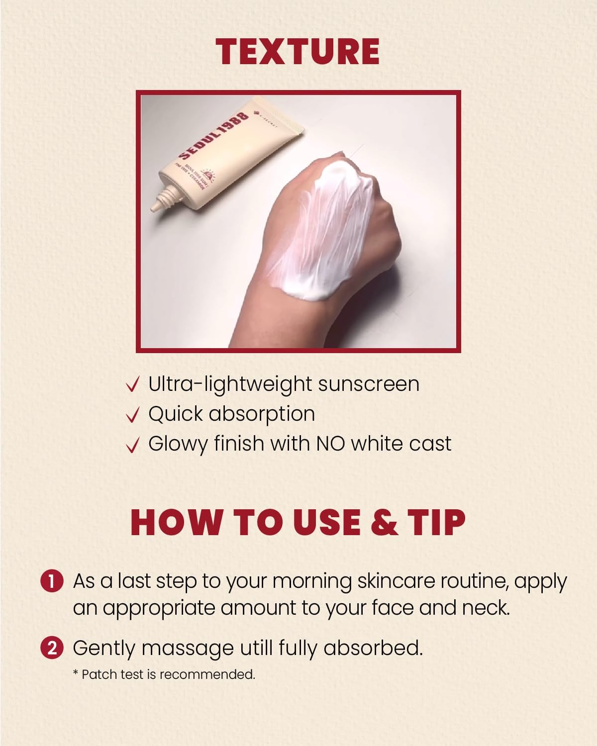 SEOUL 1988 Sun Pine Tree + Ceramide SPF50+ | K-Secret