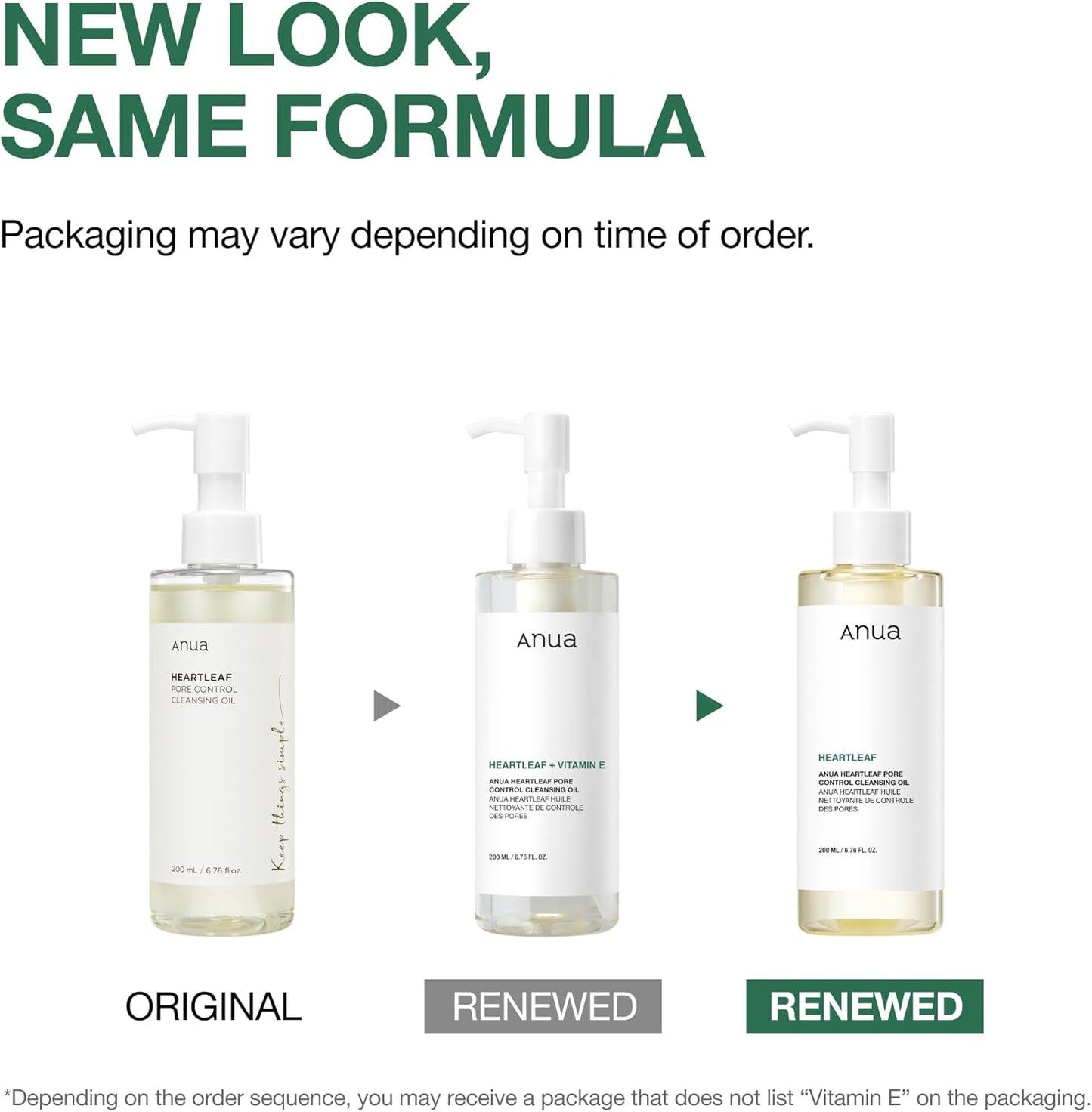 ANUA Heartleaf Pore Control Cleansing Oil for Face, Makeup Blackhead Remover, Double Cleansing, Facial Cleanser, Mild Ingredients | 200ml