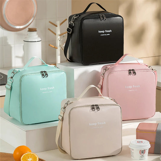 Layover™ Bento Lunch Bag - Stylish Thermal Bento Tote for Work, School & Travel