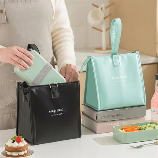 Layover™ Bento Lunch Bag - Stylish Thermal Bento Tote for Work, School & Travel