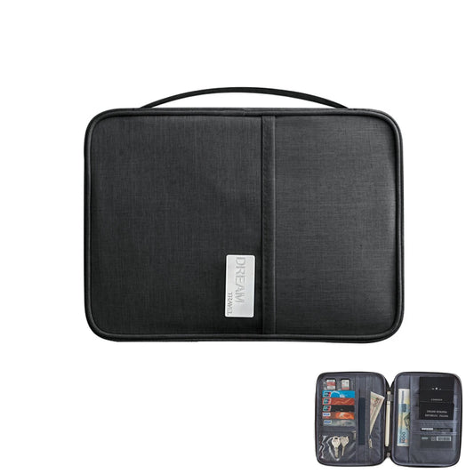 Premium RFID Travel Wallet – Waterproof Document Organizer with Multi Pockets