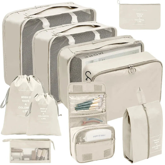 ✨ Ultimate Travel Organizer Set – Lightweight Packing Cubes & Storage Bags for Luggage