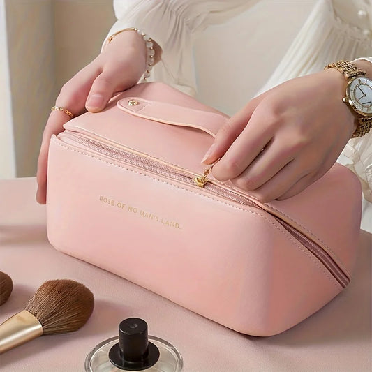 OnliCrew Makeup Pouch – Portable Travel Cosmetic organizer bag (Best Seller)